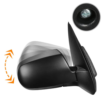 Adjustable Manual Side Rear View Mirror for Mazda Tribute (2001-2004)