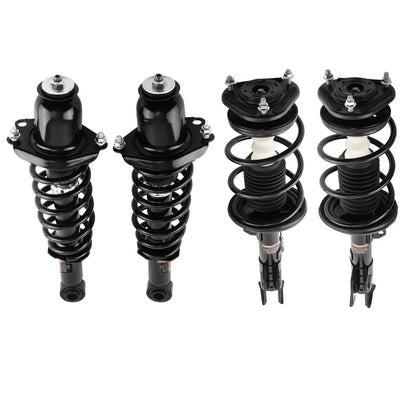 4-Piece Strut Assembly for 2009-2013 Toyota Corolla 1.8L w/ M10 Stud