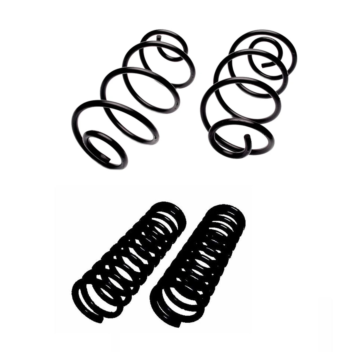Coil Springs Kit for Chevrolet Chevelle (1964–1977) - Front HD & Rear Standard