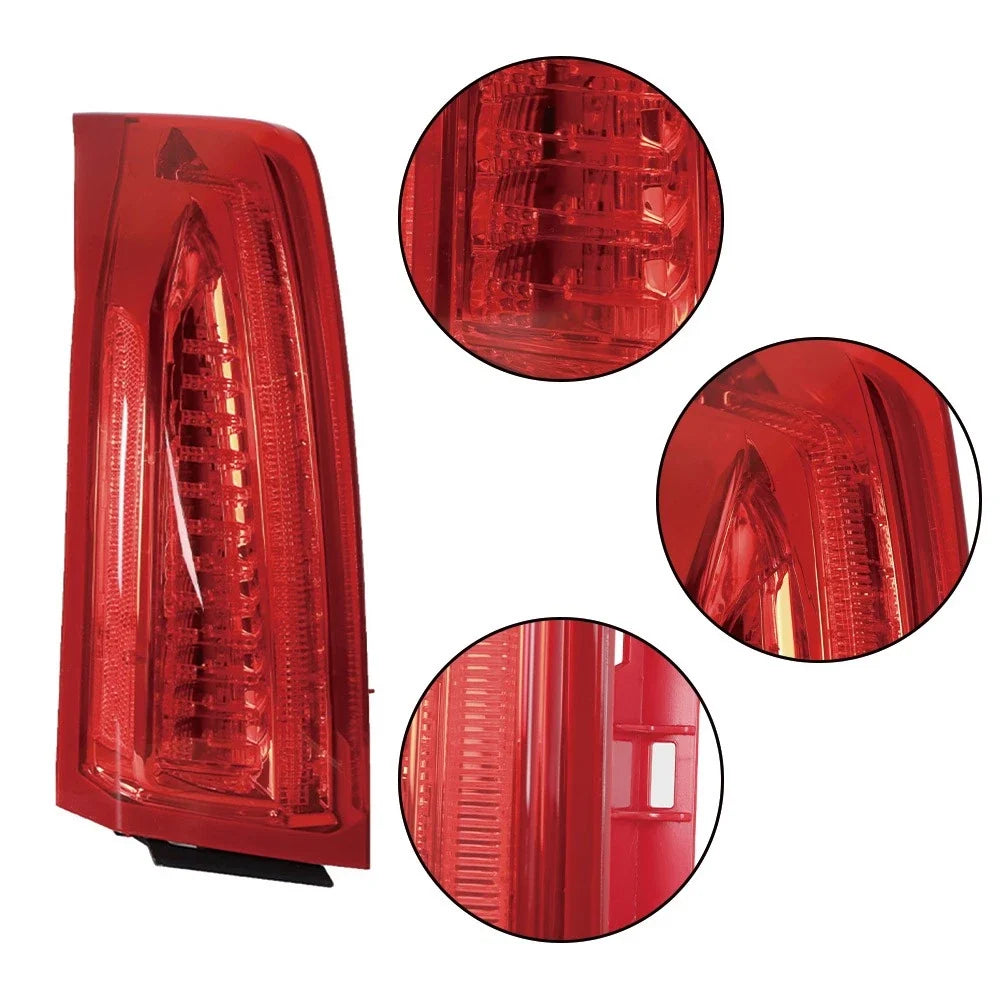 Red Lens LED Tail Light Assembly for Cadillac ATS 2013-2017 Left Driver