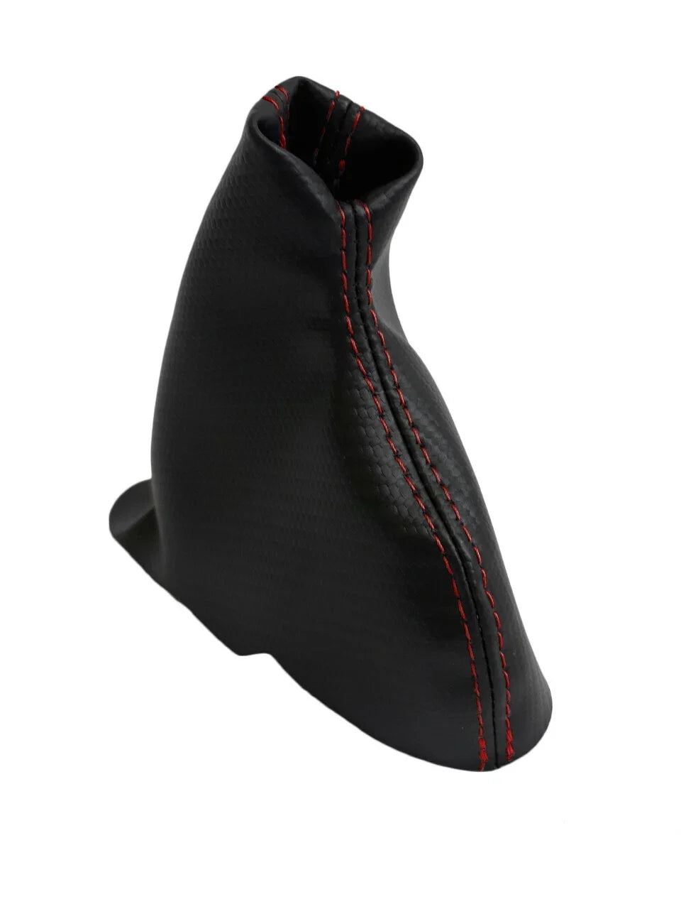 E Brake Boot for Acura TSX (2004–2008) Carbon Fiber Red Stitch