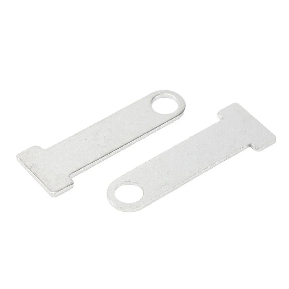 D-Ring Lock Extensions for Helmet (1 Pair) - Stainless Steel 3.5" 1/4"