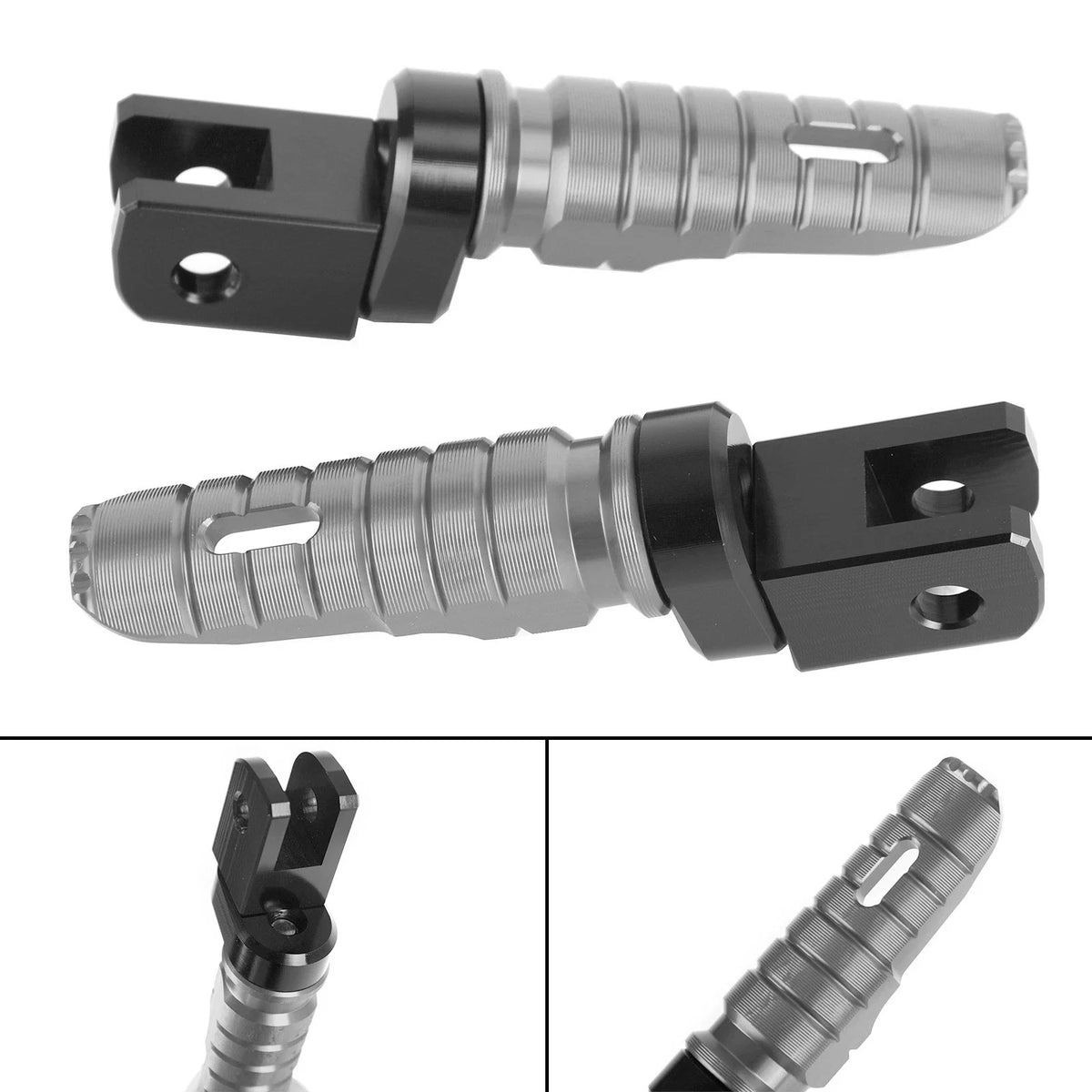 Front Footrests Foot Pegs for Triumph Street Triple 765/Daytona 675 (2017–2023)