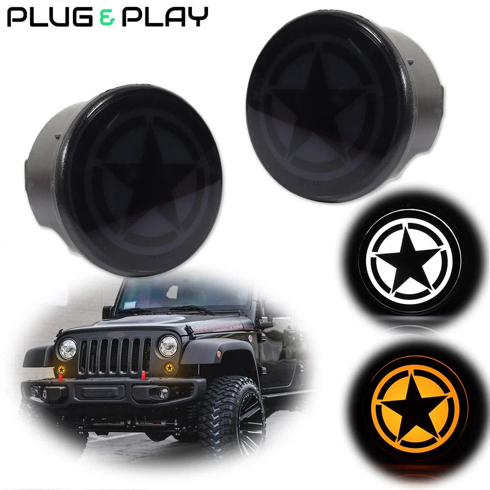 Switchback LED DRL/Turn Signal Lights for Jeep Wrangler JK (2007–2018)