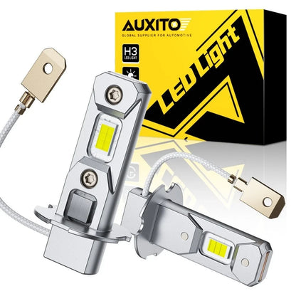 LED Fog Light Bulb Conversion Kit H3 6500K - 2 Pack