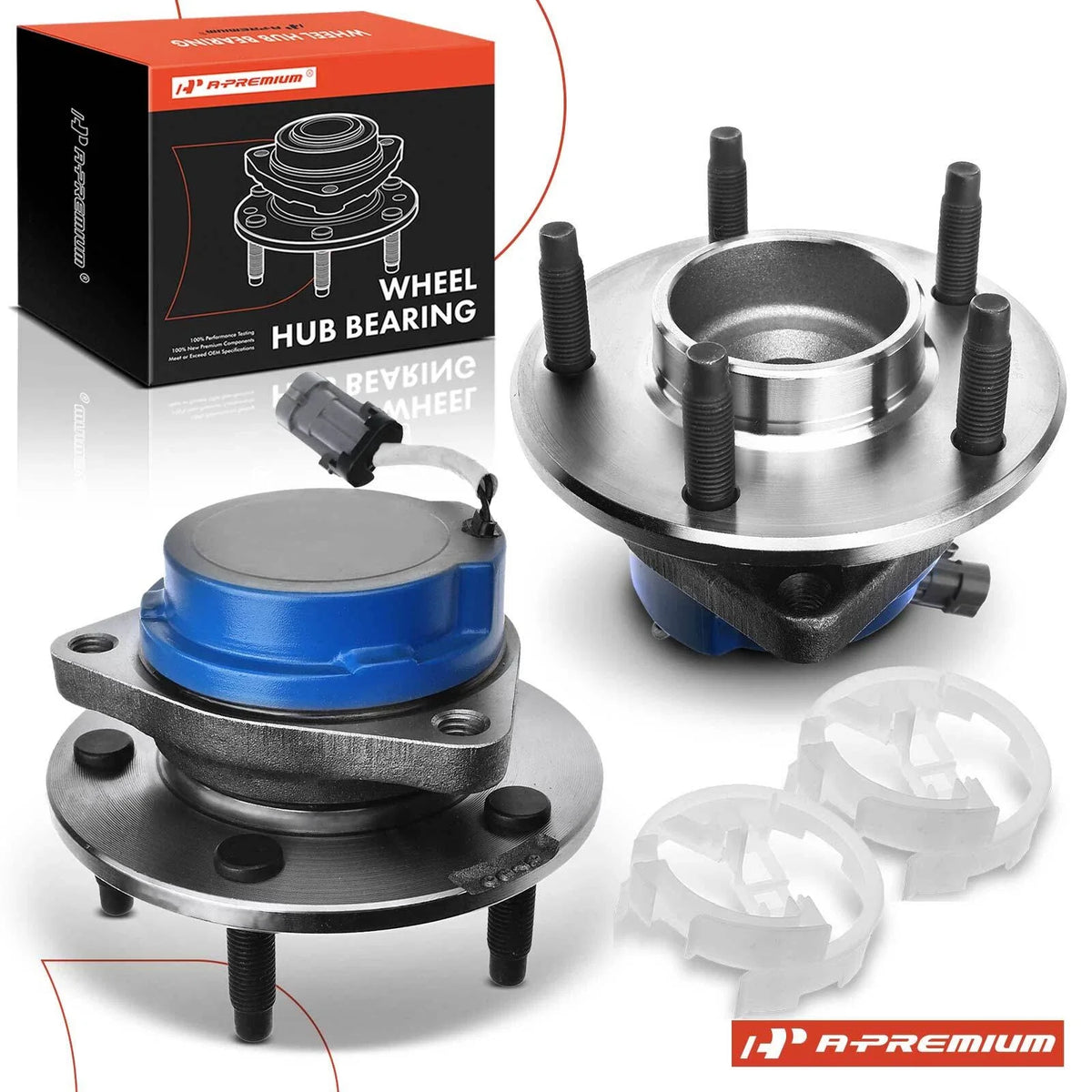 2X Rear Wheel Hub & Bearing Assembly w/ ABS for Buick Rendezvous (2002–2007)