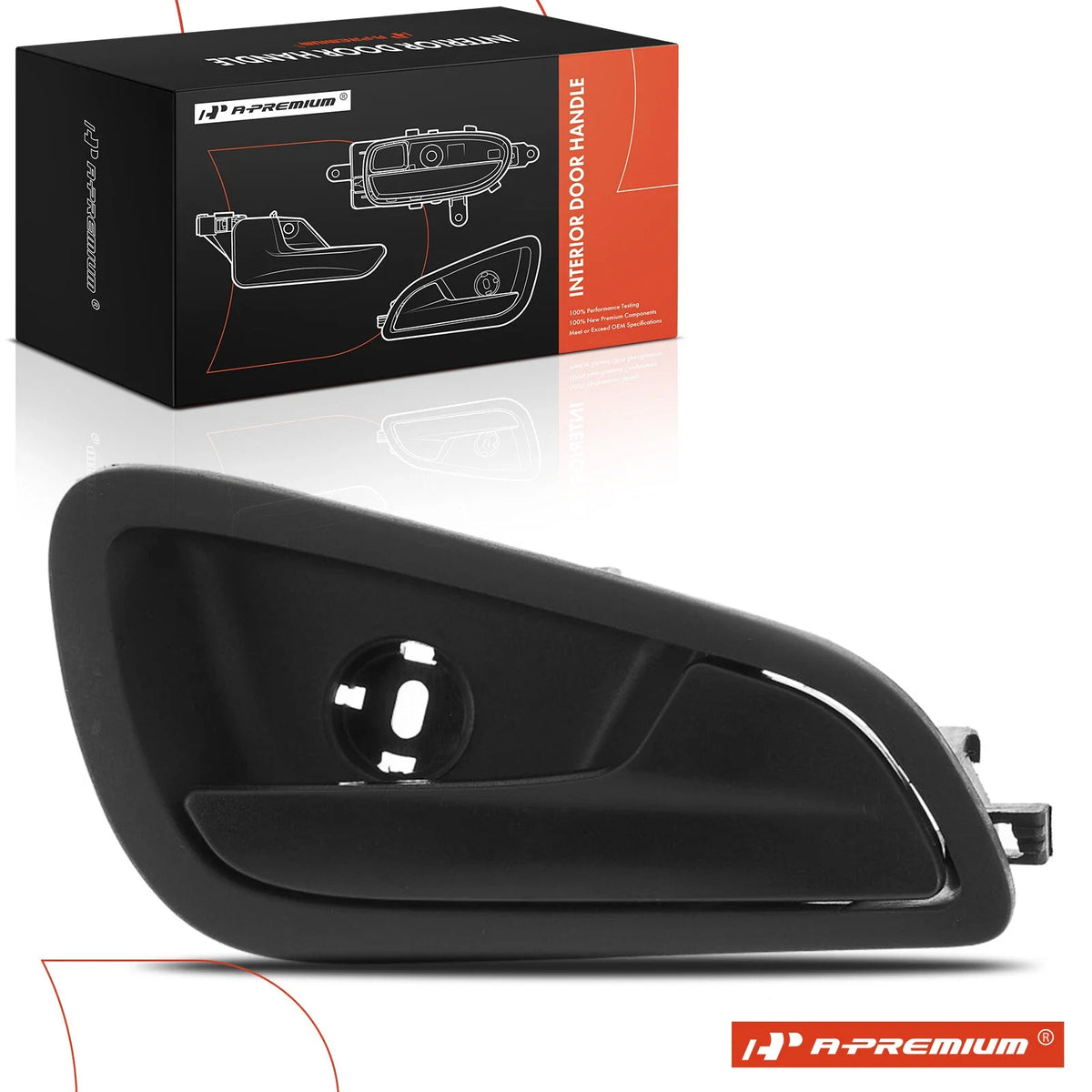 Right Black Interior Door Handle for Ford Focus (2012–2015)