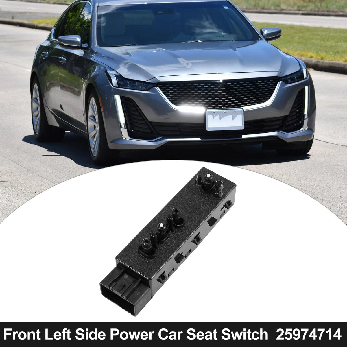 8 Way Power Seat Switch for Chevy GMC Buick (25974714, 747709870106)