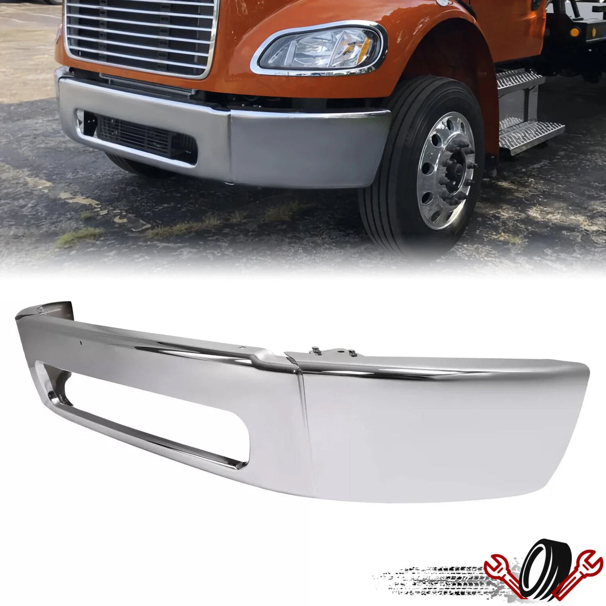 3X Front Bumper Cover for Freightliner M2 106 112 (2003–2022)