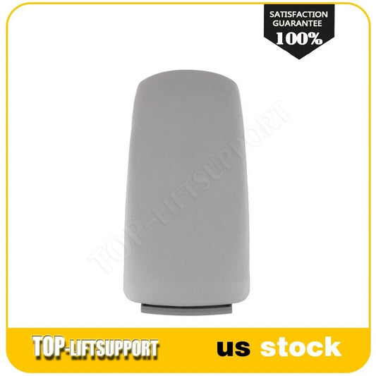 PU Leather Center Console Arm Rest Box Cover for Audi (2002–2007) Gray