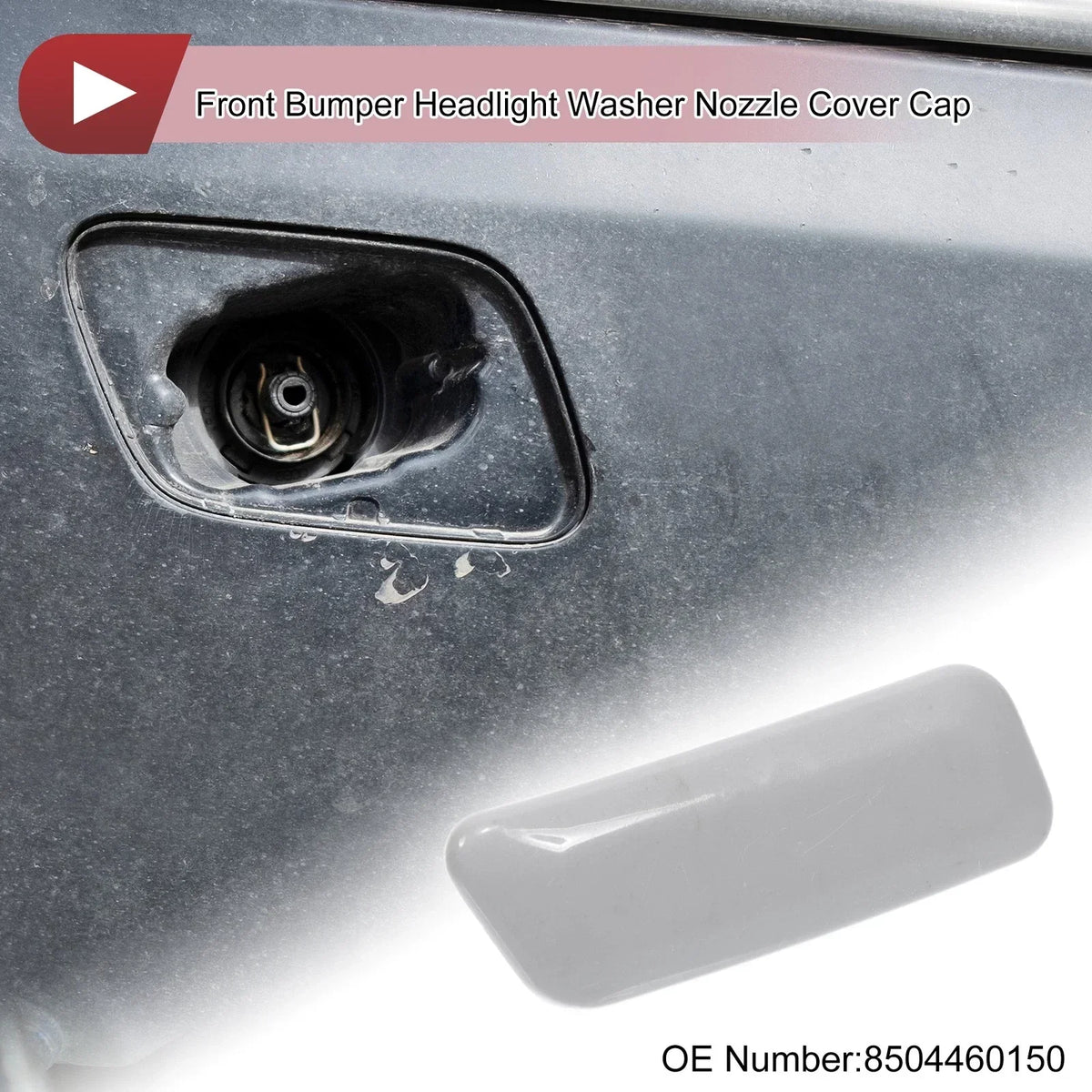 Washer Nozzle Cover Front Right Unpainted for Lexus GX460 2010-2013