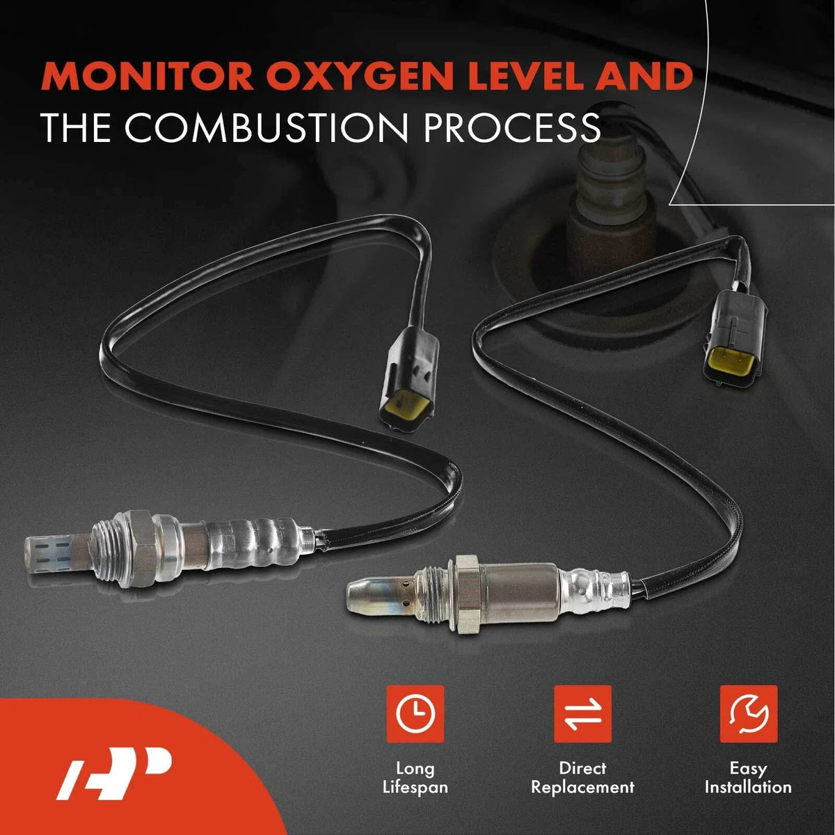 O2 Sensor Pair for 2011-2012 Nissan Altima - 2X