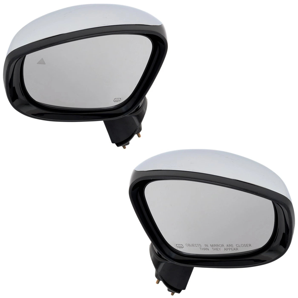 Power Heated Chrome Mirrors for Chrysler Pacifica (2020) - Left & Right