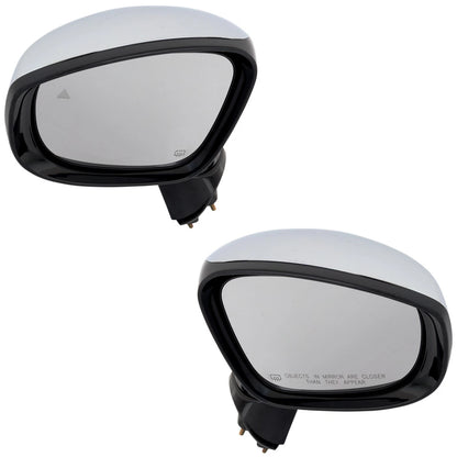 Power Heated Chrome Mirrors for Chrysler Pacifica (2020) - Left & Right