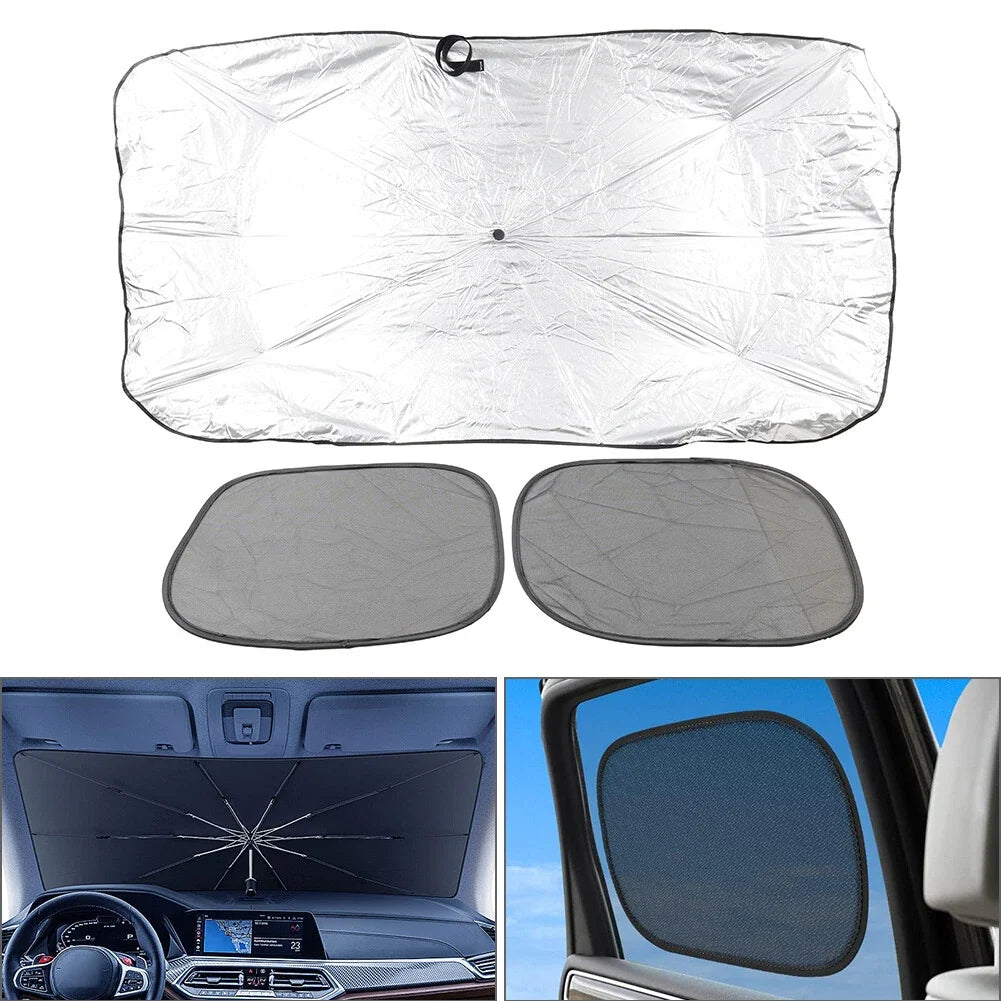 Front Sun Visor Shade Cover for Toyota Hilux N70 2005-2015