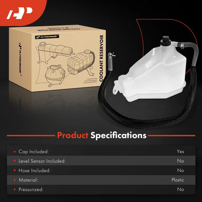 Coolant Reservoir and Cap for 2019-2023 Nissan Altima