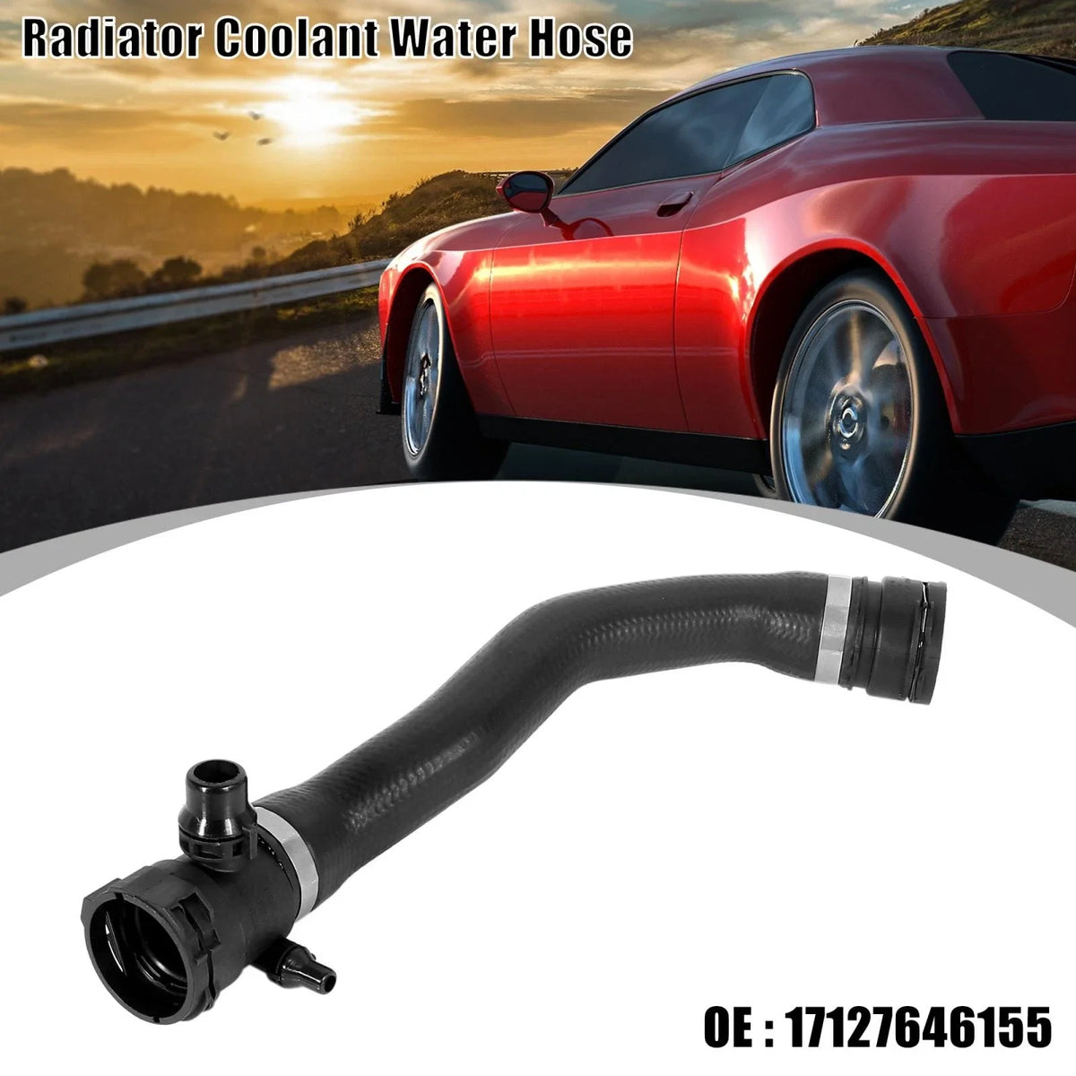 Coolant Water Hose 17127646155 for BMW X3 (2015–2017)