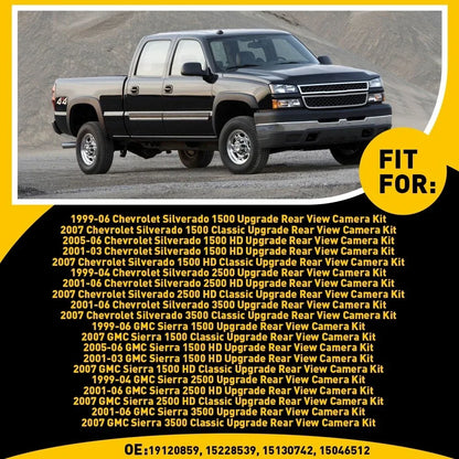Tailgate Rear Handle with Camera for Chevrolet Silverado/GMC Sierra (1999–2006)