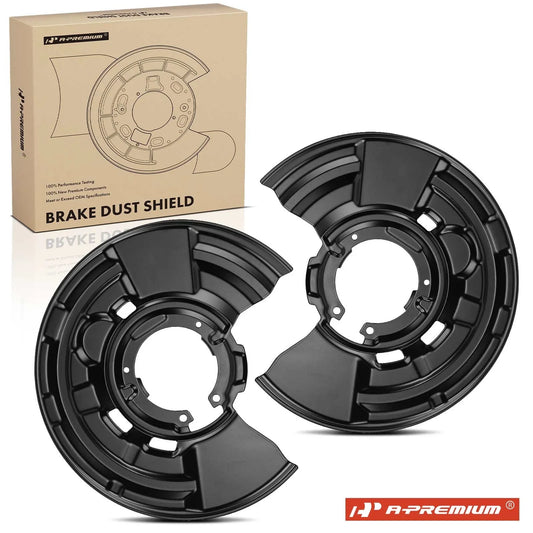 2X Brake Dust Shield Rear for BMW 125i 228i 230i 330e 330i 335i (2011–2019)
