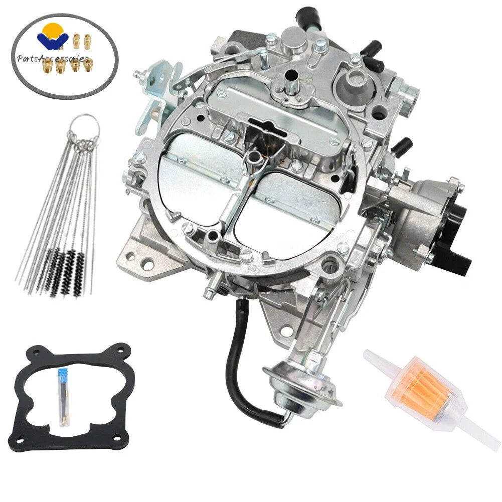 650 CFM Carburetor with Electric Choke for Rochester Quadrajet 305-350