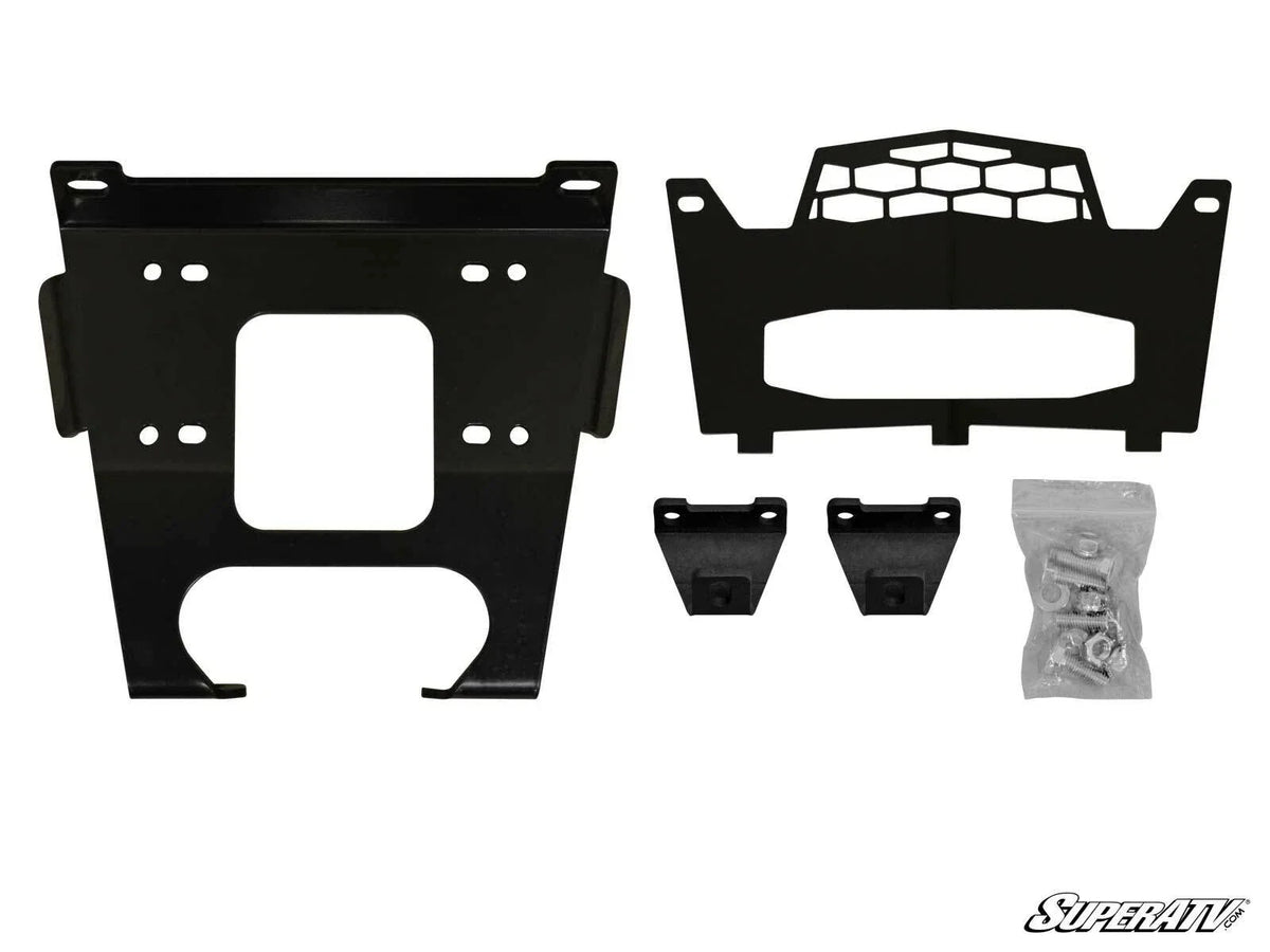 4500 lb Winch & Mounting Plate for Polaris RZR 1000 S/S4 (2016–2020)