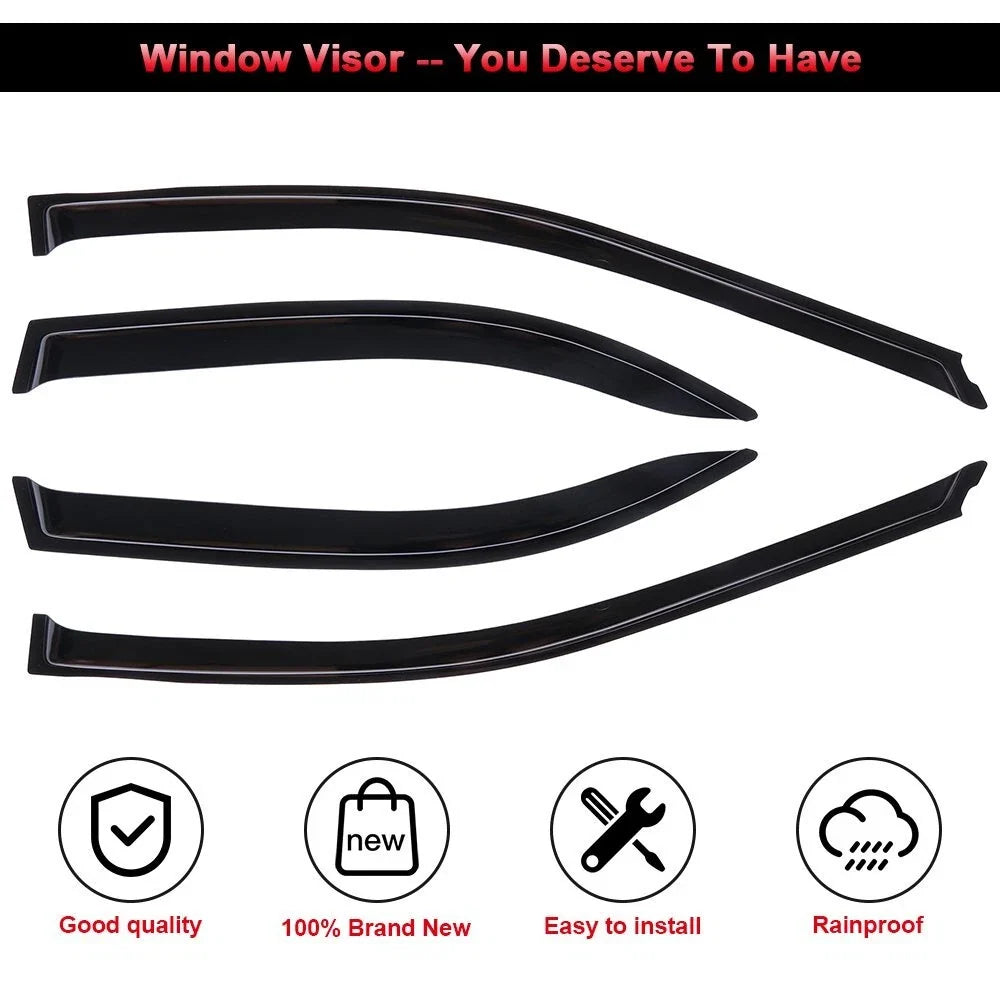 Rain Guard Window Visor Set for 2003-2006 Toyota Camry - 4 Pack