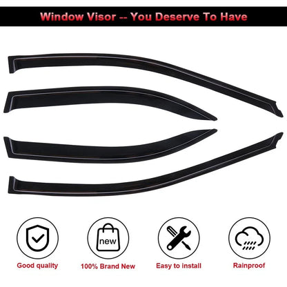 Rain Guard Window Visor Set for 2003-2006 Toyota Camry - 4 Pack