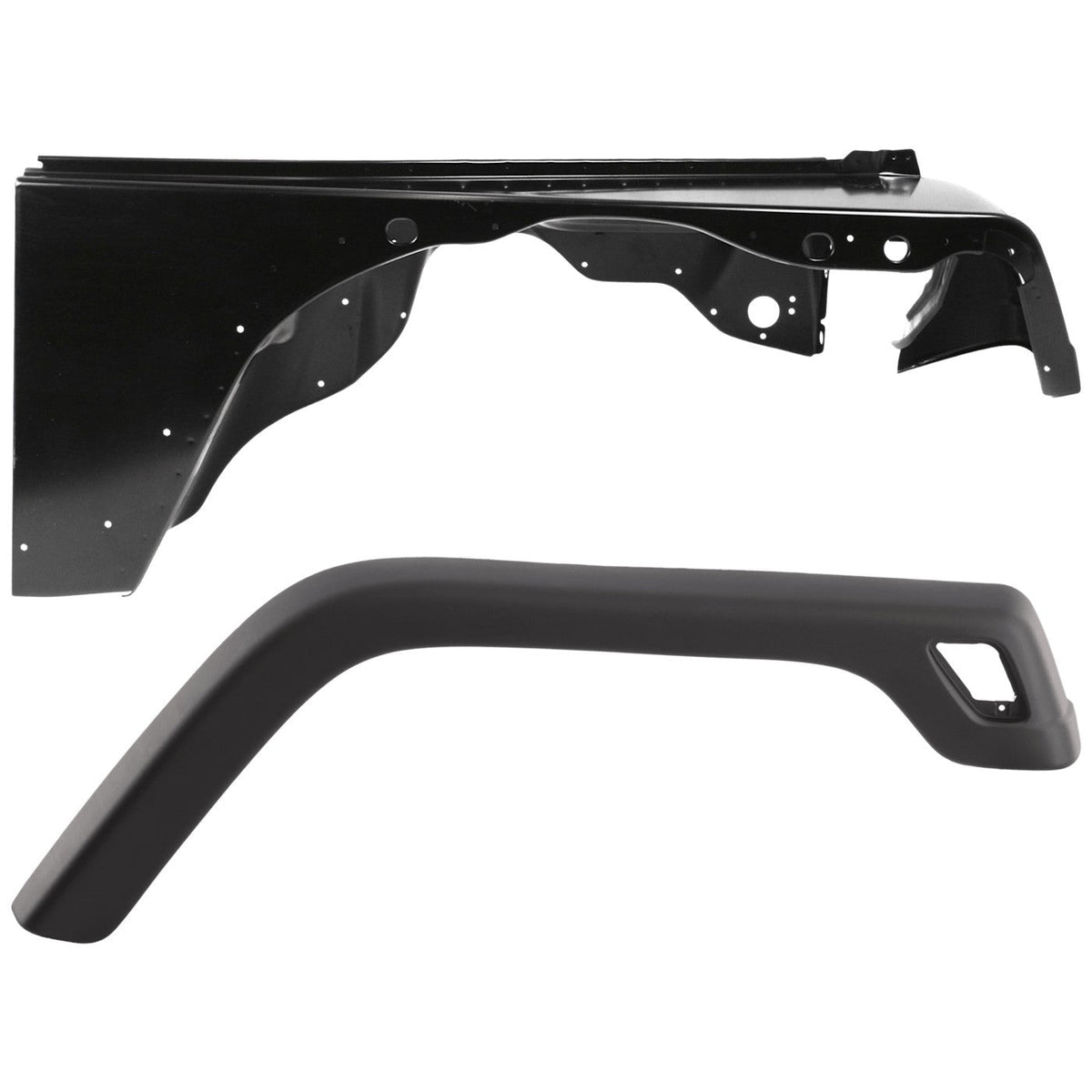Passenger Right Side Fender Quarter Panel for Jeep Wrangler (1997–2006)