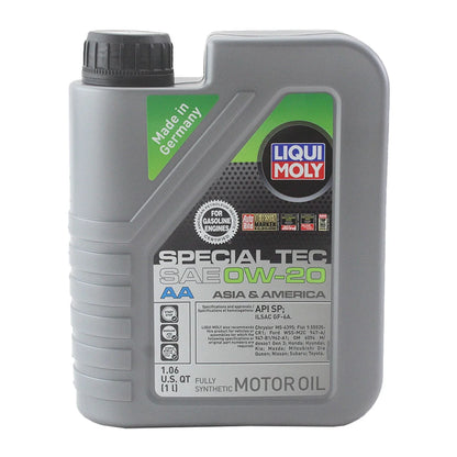4L Liqui Moly Special Tec AA 0W-20 Engine Oil Change Kit for Encore Trax (2013–2023)