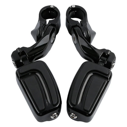 32mm Highway Footpeg Peg Short Angled Mount for Harley Electra Glide