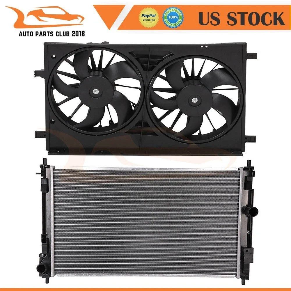 Radiator and Cooling Fan Assembly for Chrysler 200 (2011–2014)