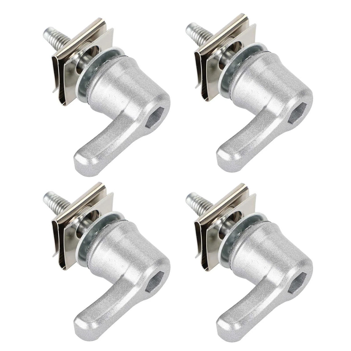 Set of 4 Saddlebag Lever Lock Bolts & Nuts Kit for Touring (2001–2020)