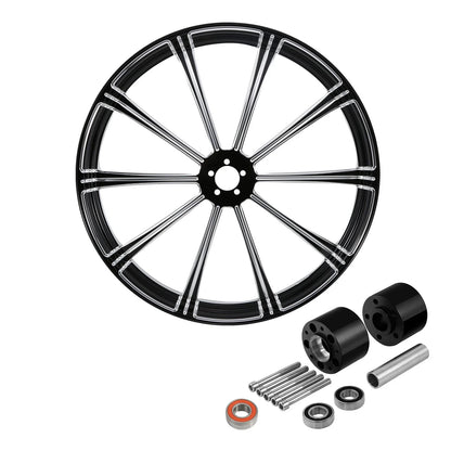 26" Front Wheel Rim with Dual Disc Hub for Harley Electra Glide 2008-2025