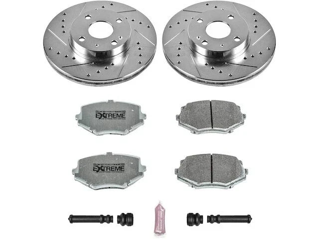 Front Brake Pad and Rotor Kit for Mazda Miata (1994–1997, 1999–2005) BT234VH