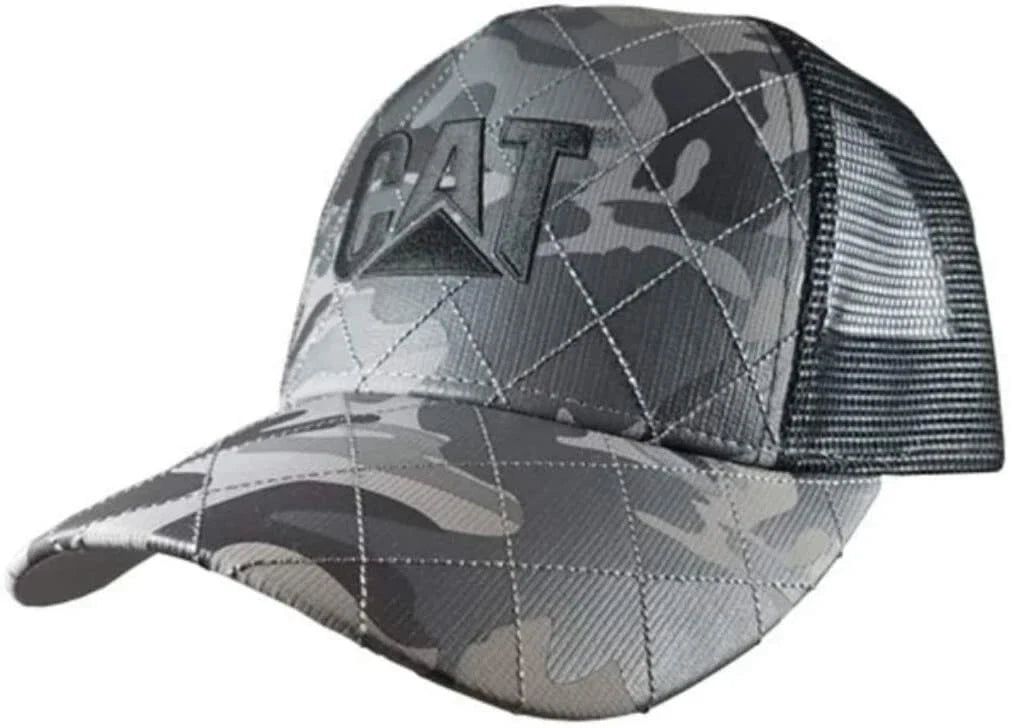 Camo Explorer Mesh Cap for Caterpillar Equipment