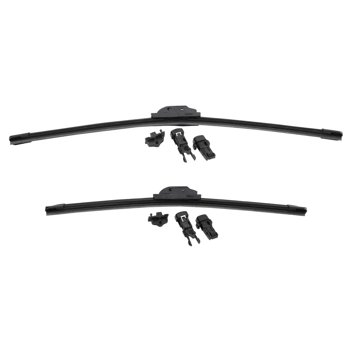 2X Valeo Beam Titanium Windshield Wiper Blades for 22" 18"