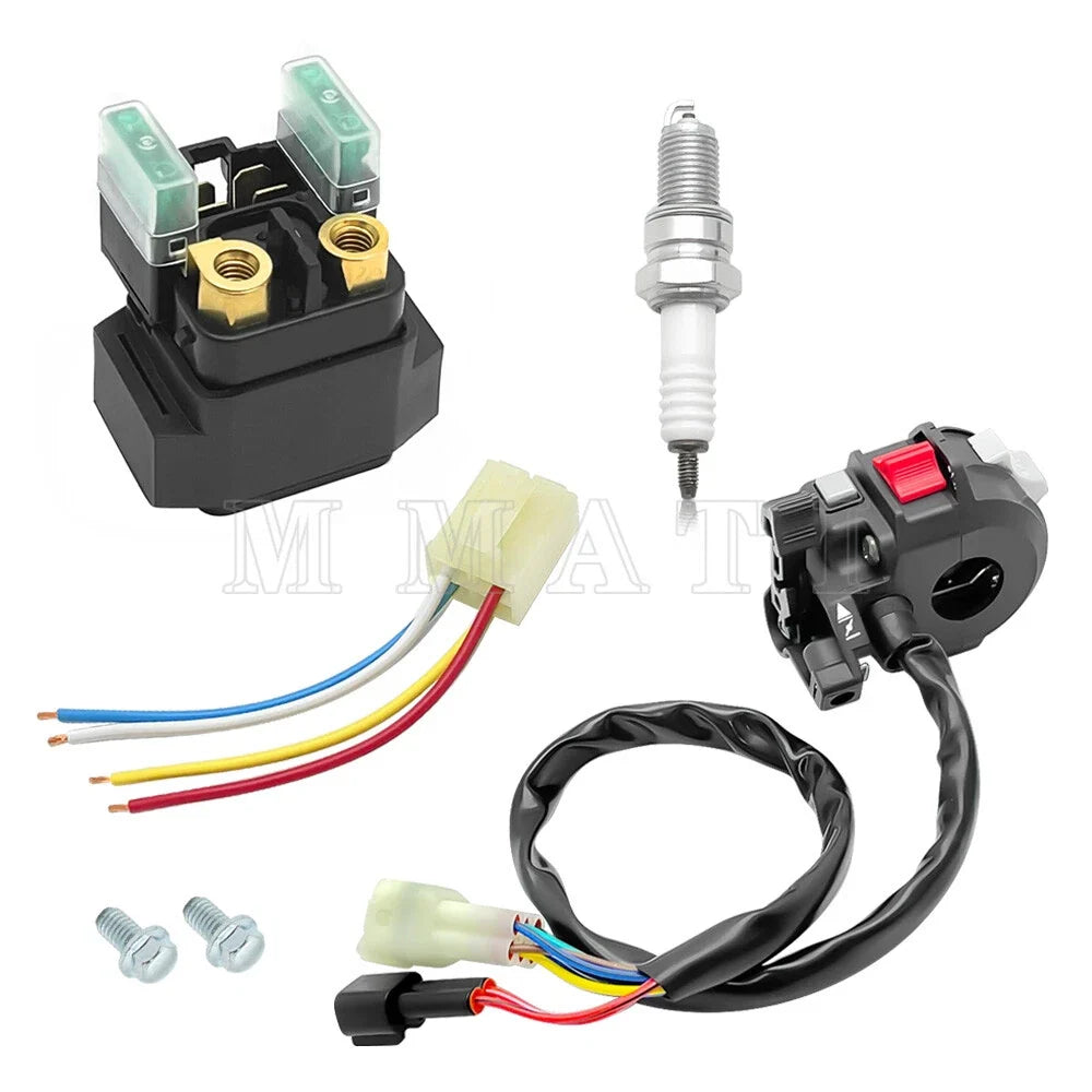 Start Stop Switch & Relay Plug for Yamaha Wolverine 450 YFM450FX (2006–2010)