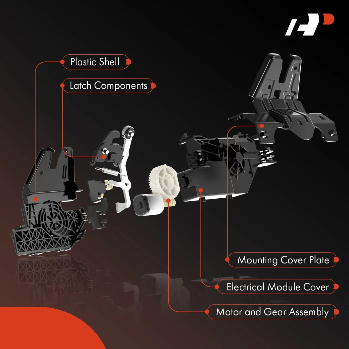 Rear Door Lock Actuator for Honda Pilot (2016-2018)