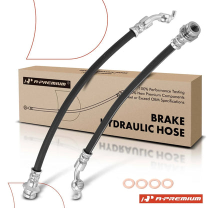 2X Rear Brake Hydraulic Hose for Nissan Maxima (2009–2014)