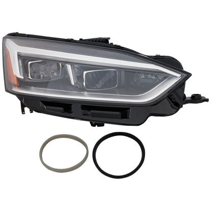 LED Headlight Set for Audi A5 Sportback (2018–2019) w/ Bulbs