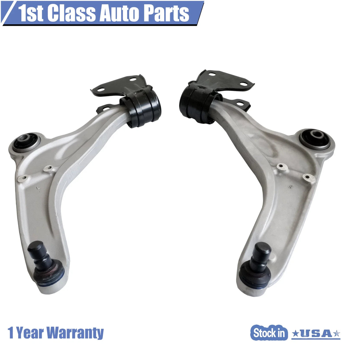 2X Front Lower Control Arm Ball Joint Suspension Kit for Ford Edge (2015–2019)