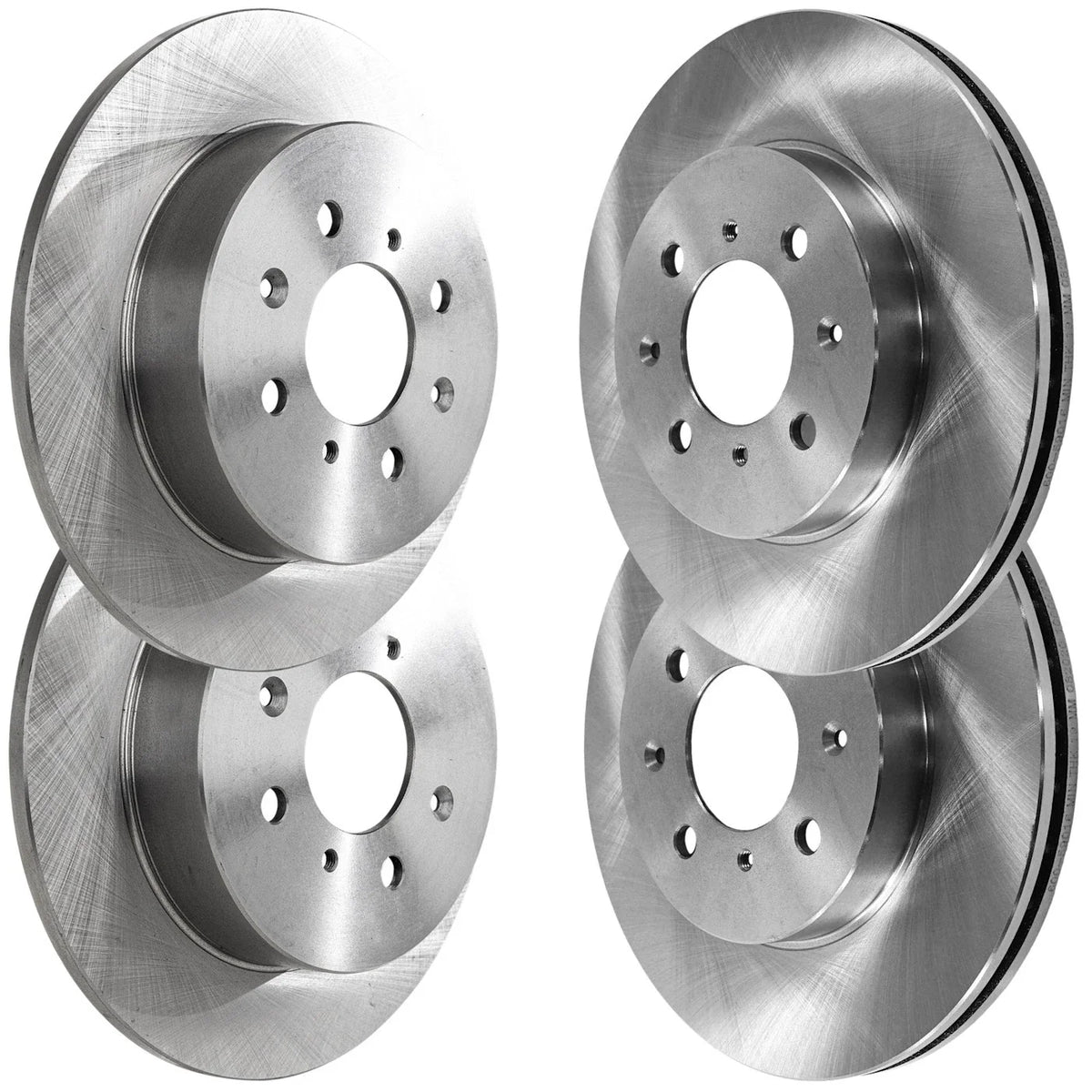 Front and Rear Disc Brake Rotors for Honda Civic Hatchback (2002–2003)