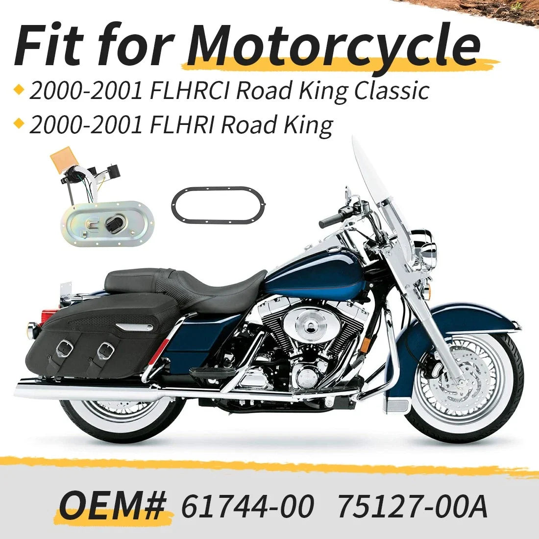 Fuel Pump Assembly for Harley-Davidson Touring Road King FLHR (2000–2001)