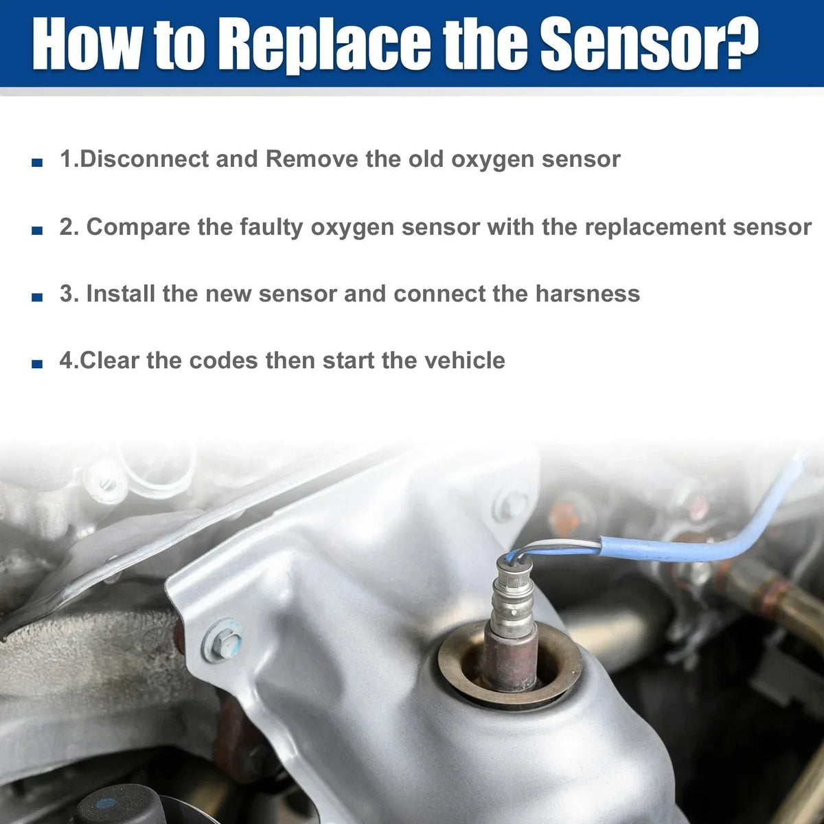 O2 Sensor for Toyota RAV4 & Highlander (2001-2003)