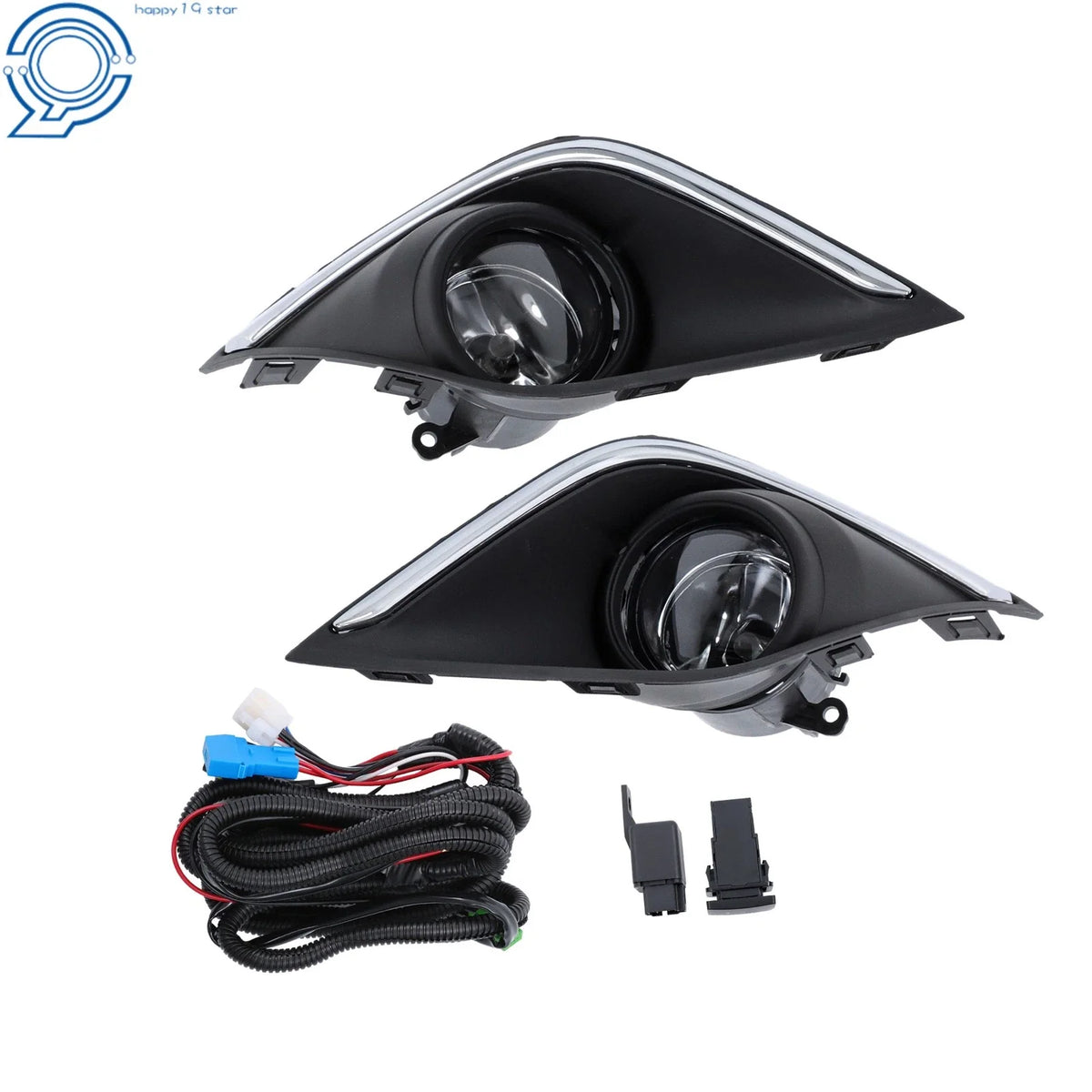 Set of 2 Front Bumper Fog Lights for Mitsubishi Outlander (2016–2021)