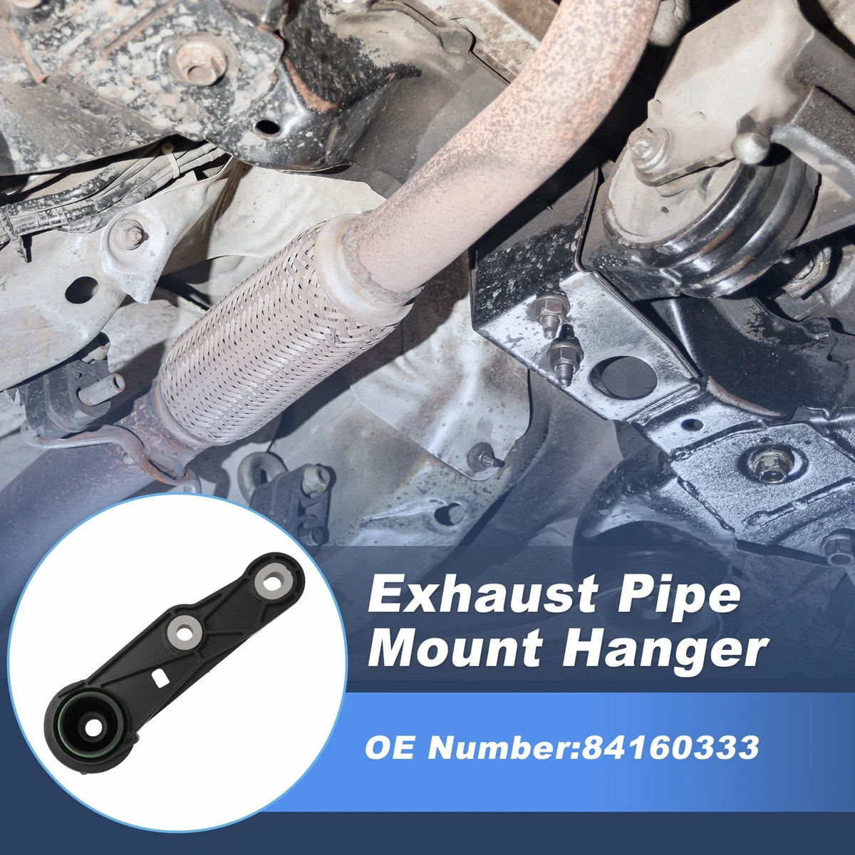 Rear Left Tail Pipe Muffler Hanger for Chevy Traverse (2018–2024) 84160333