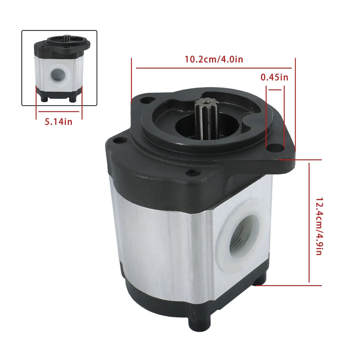 Hydraulic Pump for 653 751 753 763 7753 773 Bobcat (Replaces 6669385)