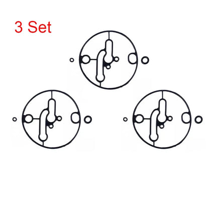 3-Pack Carburetor Bowl Gasket Kit for Nikki B&S (698781, 796184)