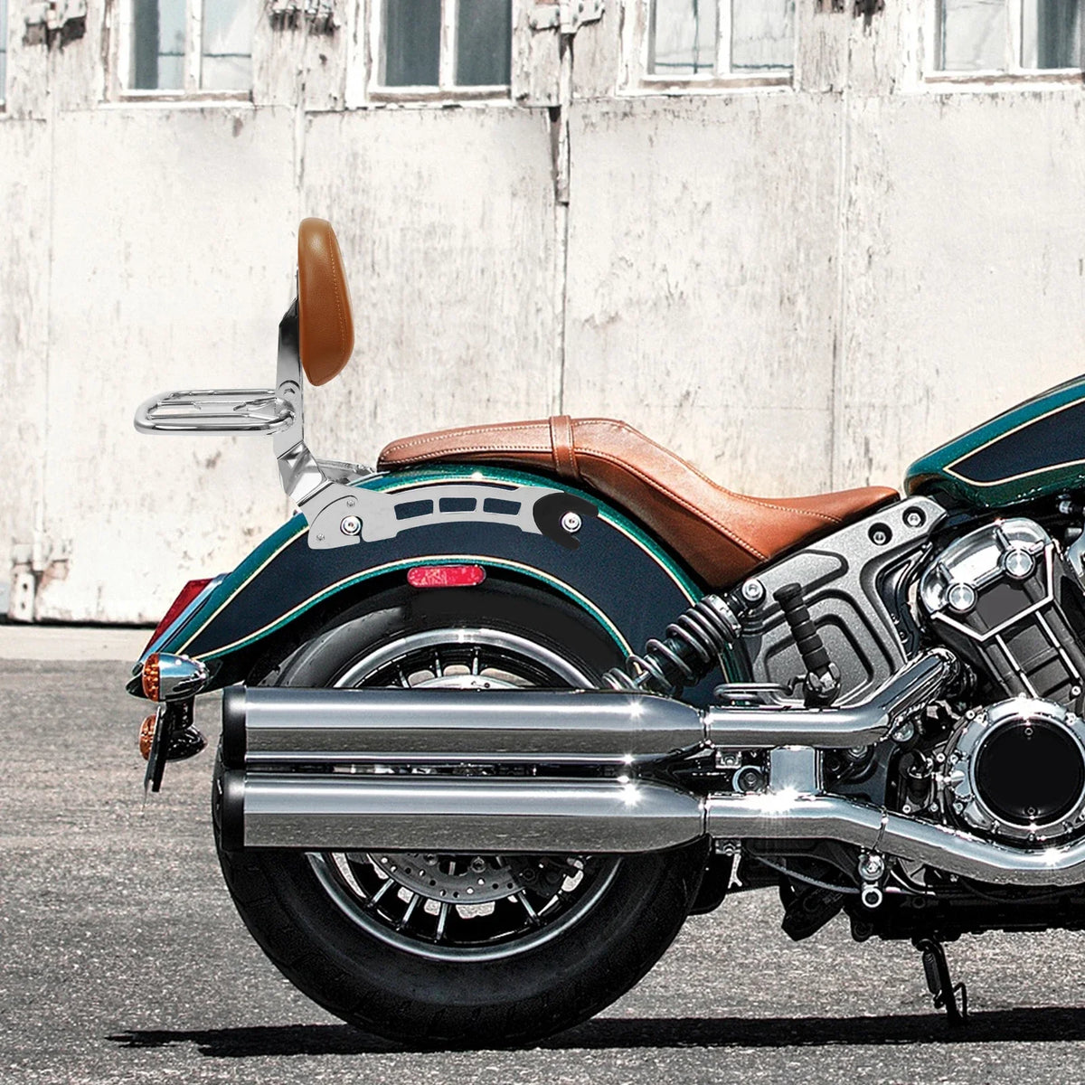 Backrest Sissy Bar Quick Release for Indian Scout 2015-2025