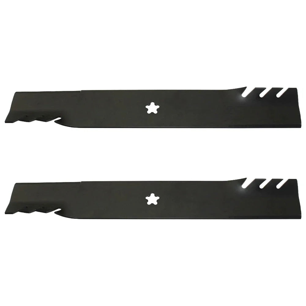 2X Toothed Mulching Blade for Poulan (Replaces 134149)